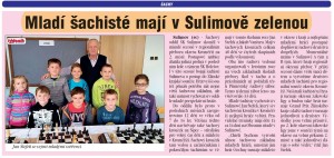 Mladí šachisté Sulimov